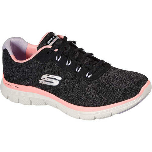 Chaussures Femme Running / trail Skechers FLEX APPEAL 4.0 - FRESH MOVE Noir