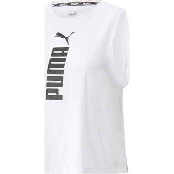 Vêtements Femme Chemises / Chemisiers Puma FIT TRI-BLEND TANK Blanc