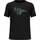 Vêtements Homme Chemises manches courtes Odlo T-shirtcrewnecks/sESSENTIALPRINT Noir