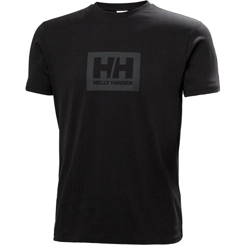 Vêtements Homme ETRO embroidered motif T-shirt Helly Hansen HH BOX T Noir