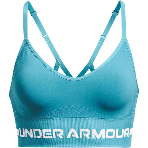 Vêtements Femme Sweats Under Armour UA Seamless Low Long Bra Bleu