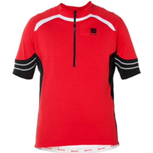 Vêtements Homme Chemises manches courtes Sportful MAILLOT STRIKE FS 2012 Rouge