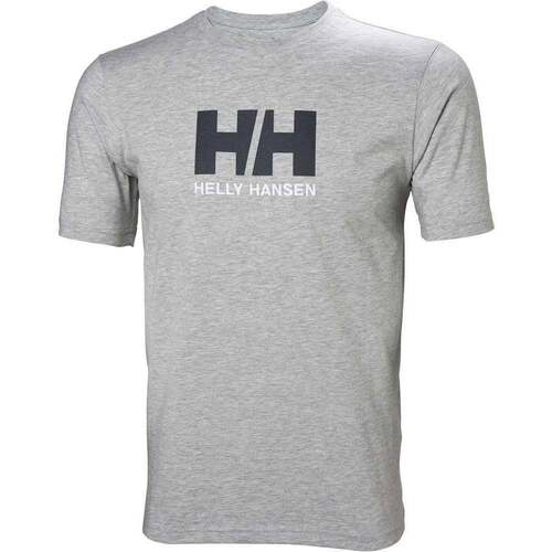 Vêtements Homme ETRO embroidered motif T-shirt Helly Hansen HH LOGO T-SHIRT Gris