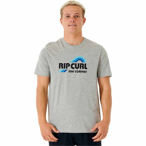 Vêtements Homme House of Hounds Rip Curl SURF REVIVAL WAVING TEE Gris
