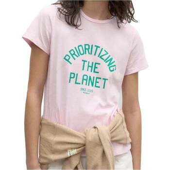 Vêtements Femme T-shirts & Polos Ecoalf AMAZONASALF T-SHIRT WOMAN Blanc