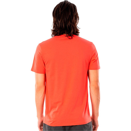 Vêtements Homme Polos manches courtes Rip Curl ENDLESS SEARCH TEE Rouge