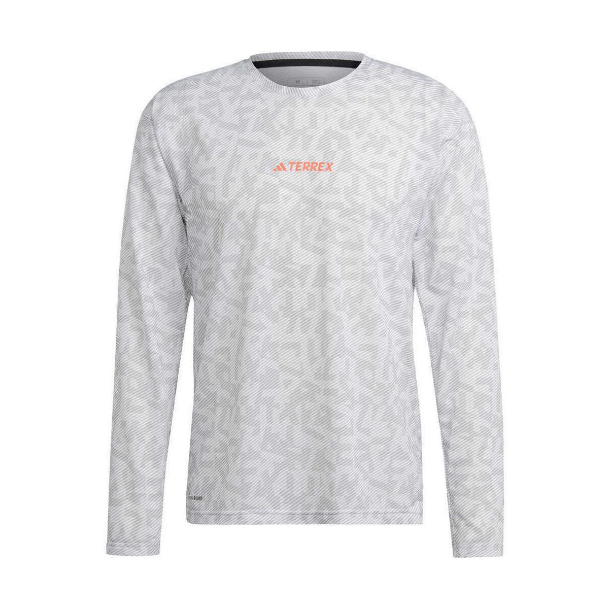 Vêtements Homme Chemises manches courtes adidas Originals TRAIL LS GFX Blanc