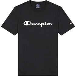 Vêtements Homme Polos manches courtes Champion Tape Crewneck T-Shirt Noir
