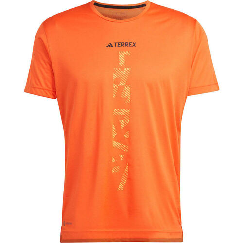 Vêtements Homme Chemises manches courtes adidas Originals AGR SHIRT Orange