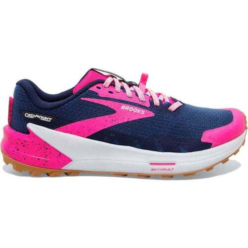 Chaussures Femme Running / trail Brooks c15 CATAMOUNT 2 Bleu