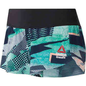 Vêtements Femme Pantalons de survêtement Reebok Sport RC KNW Short Print Multicolore