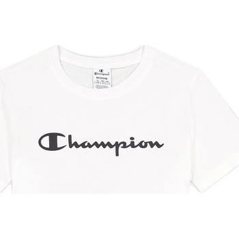 Vêtements Femme Polos manches courtes Champion Crewneck T-Shirt Blanc