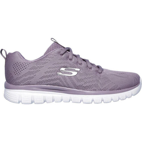Chaussures Femme Running / trail Skechers GRACEFUL-GET CONECTED Multicolore