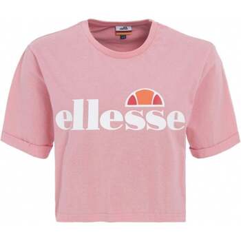Ellesse Alberta Crop T-Shirt Rose