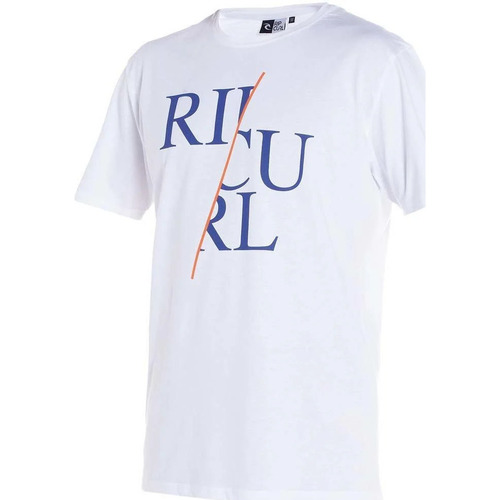 Vêtements Homme T-shirts manches courtes Rip Curl SLICED SS TEE Blanc