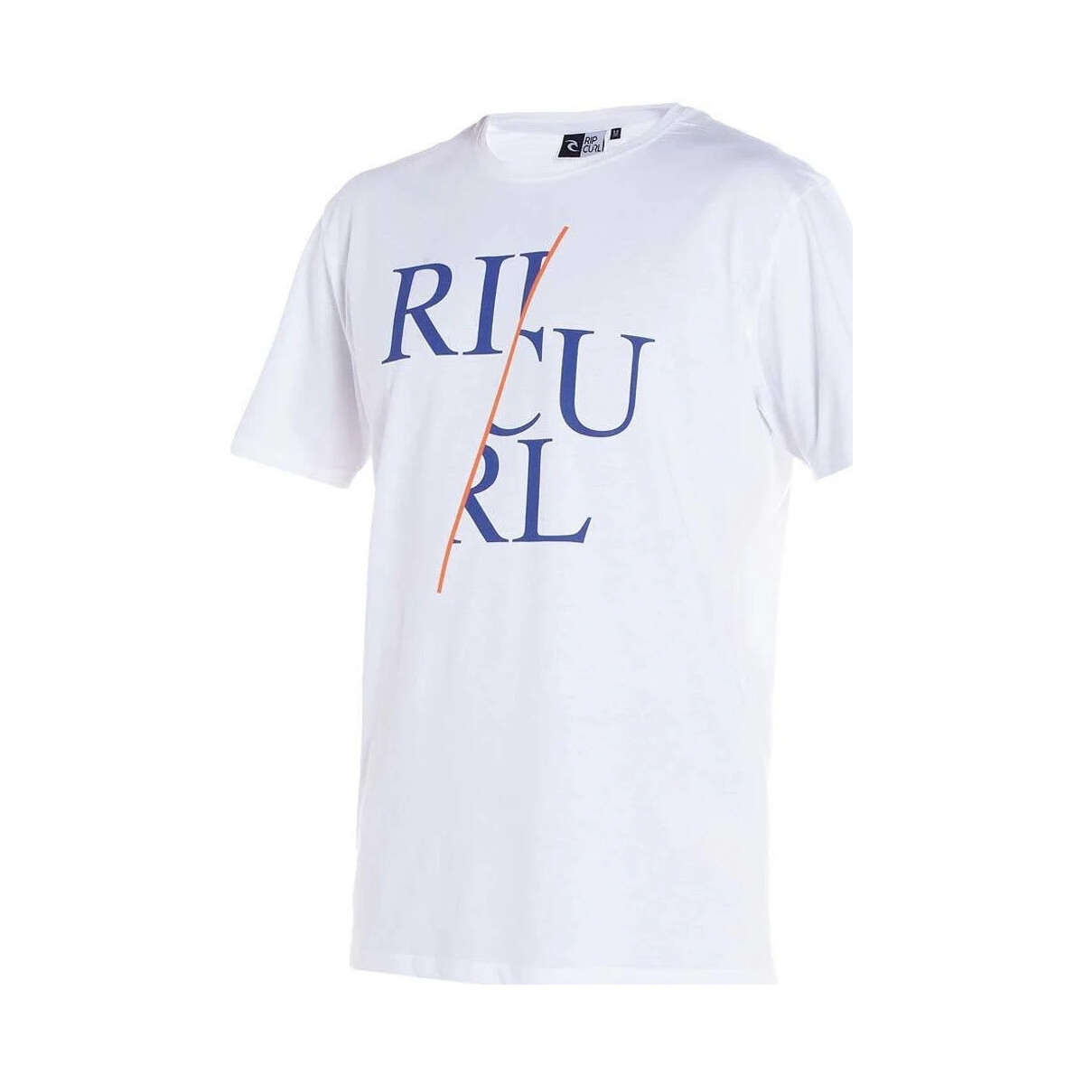 Vêtements Homme Polos manches courtes Rip Curl SLICED SS TEE Blanc