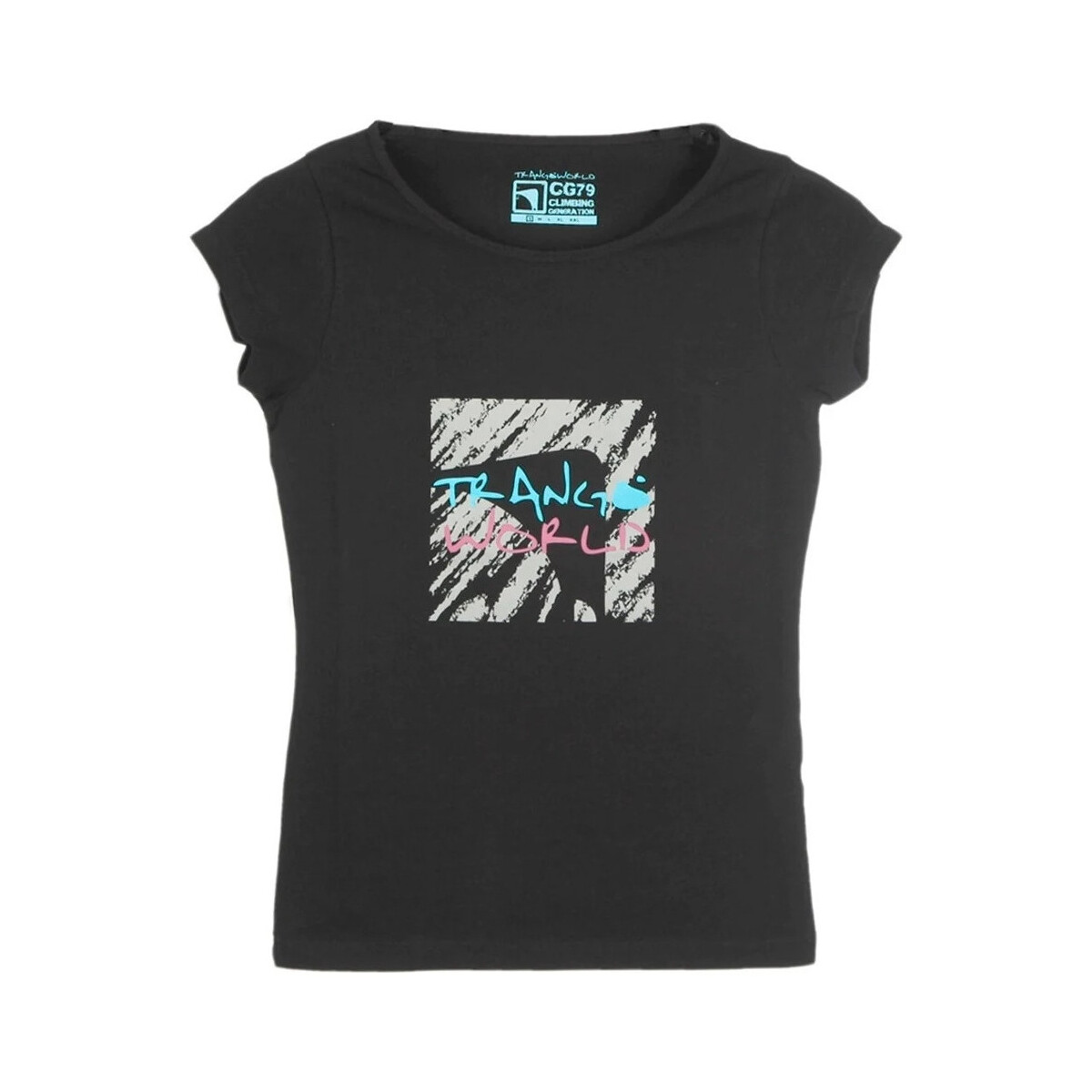 Vêtements Femme T-shirts manches courtes Trango CAMISETA CALIFORNIA Noir
