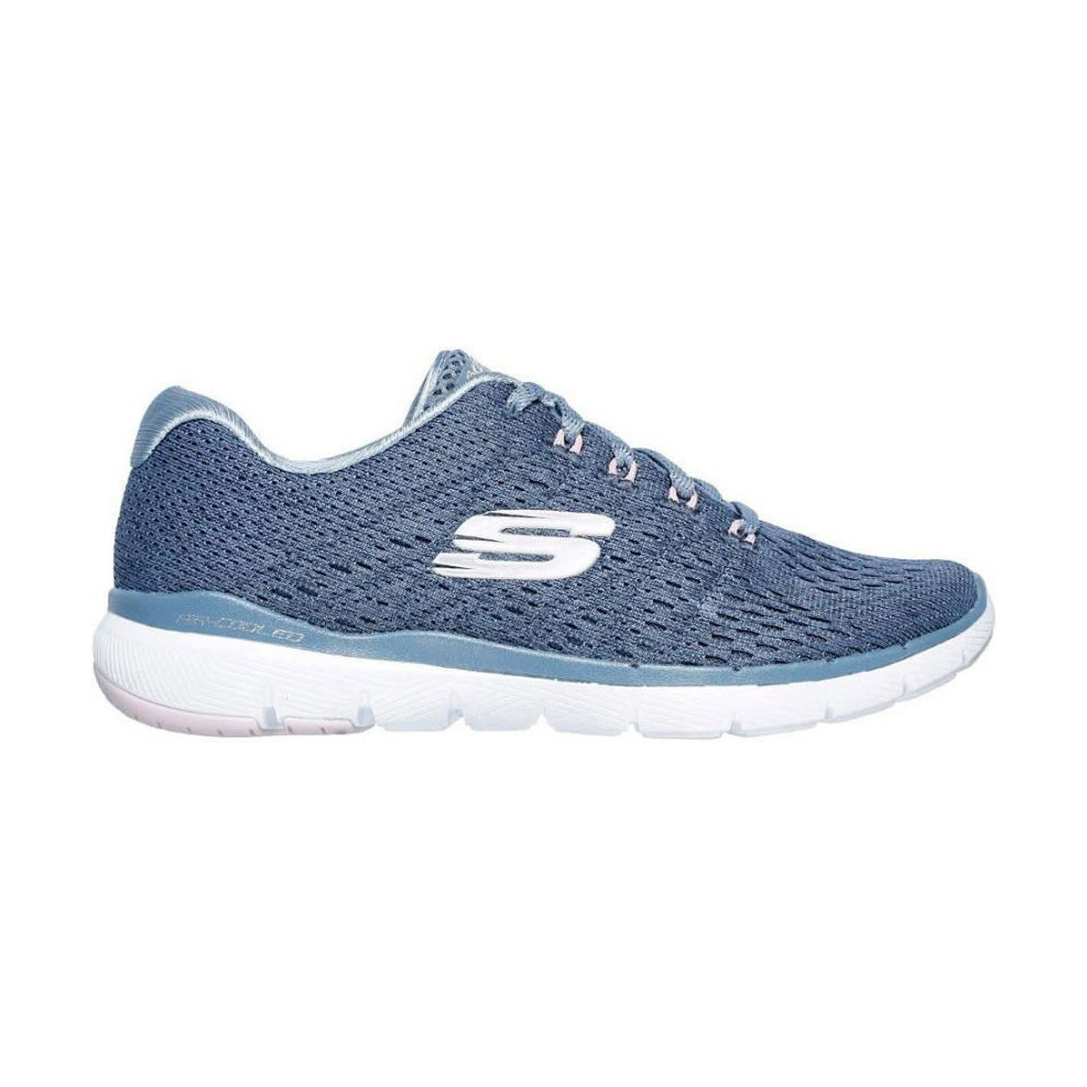 Chaussures Femme Running / trail Skechers FLEX APPEAL 3.0-SATELLITES Bleu