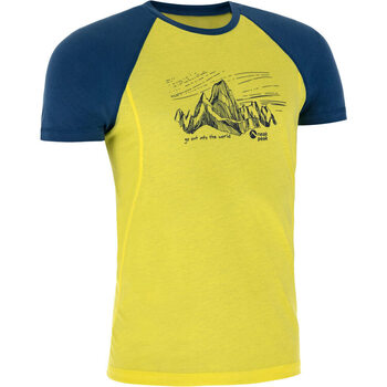 Vêtements Homme Chemises manches courtes Neak Peak VALCAR SF YEL Multicolore