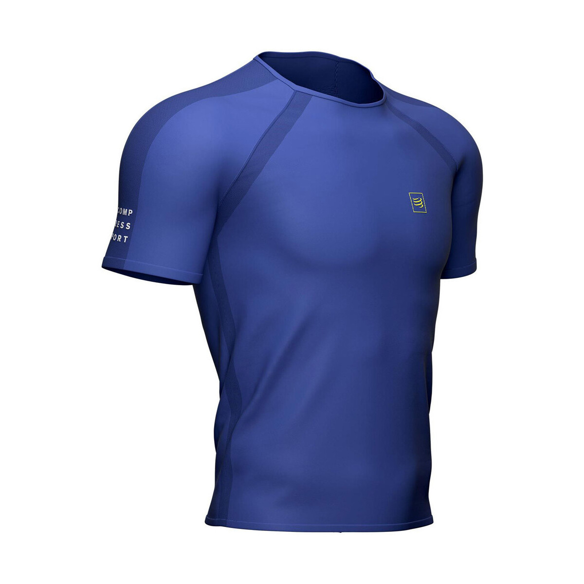 Vêtements Homme Chemises manches courtes Compressport Training SS Tshirt M Bleu