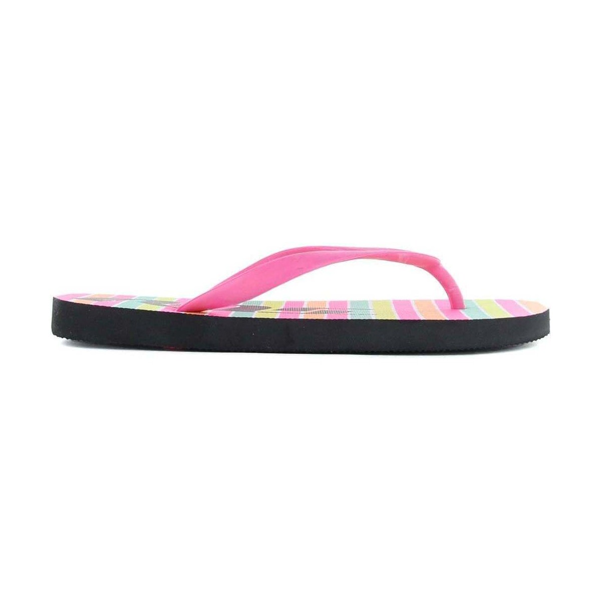 Chaussures Femme Tongs RAS Flip-Flop Rainbow Multicolore