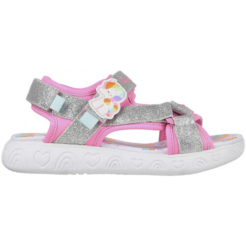 Chaussures Fille Sandales et Nu-pieds Skechers Rainbow shines-unicorn sparkl Multicolore