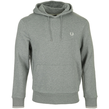 Vêtements Homme Sweats Fred Perry Tipped Hooded Sweatshirt Gris