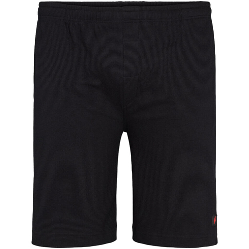 Vêtements Homme ribbed-knit Shorts / Bermudas North 56°4 Short coton droite Noir