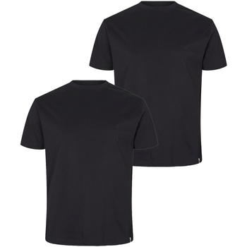 Vêtements Homme T-shirts manches courtes North 56°4 T-shirts coton, lot de 2 Noir