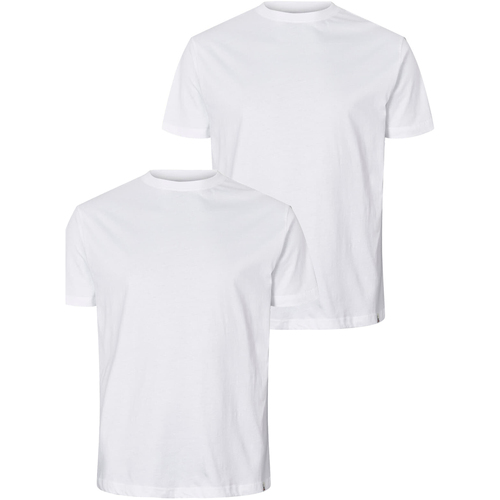Vêtements Homme Tables basses dextérieur North 56°4 T-shirts coton, lot de 2 Blanc