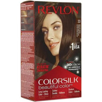 Beauté Femme Colorations Revlon Coloration Colorsilk n°33 Châtain foncé délicat Marron