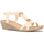 Chaussures Femme Sandales et Nu-pieds La Modeuse 58097_P132813 Beige