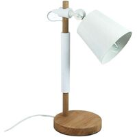 Maison & Déco Lampes à poser Signes Grimalt Lampe de bureau réglable Blanc