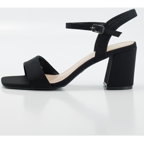 Chaussures Femme en 4 jours garantis Keslem Sandalias  en color negro para señora Noir
