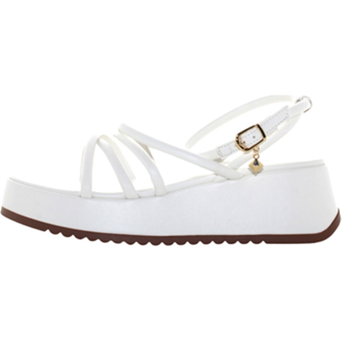 Chaussures Femme Sandales et Nu-pieds Exé Shoes omn1s Exe' IRIS 629 Sandales Femme blanc Blanc