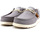 Chaussures Homme Multisport HEYDUDE Wally Break Stitch Sneaker Vela Uomo Grey 40015-030 Gris