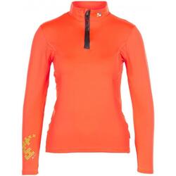 Vêtements Femme T-shirts manches longues Peak Mountain Top technique femme ANELI Orange