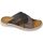 Chaussures Homme Sandales et Nu-pieds Valleverde IGI&CO 87254 Logo sneakers scarpe uomo in pelle blu con memory foam Marron