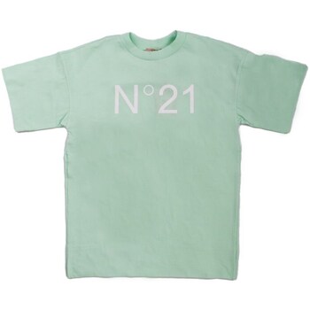 Vêtements Fille T-shirts manches courtes N°21 N21617 Vert