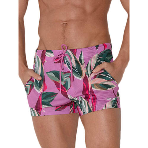 Code 22 Mini-short Vivid Code22 Rose - Vêtements Shorts / Bermudas Homme  59,95 €