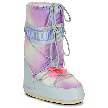 Chaussures Femme Bottes de neige Moon Boot MB ICON TIE DYE Multicolore