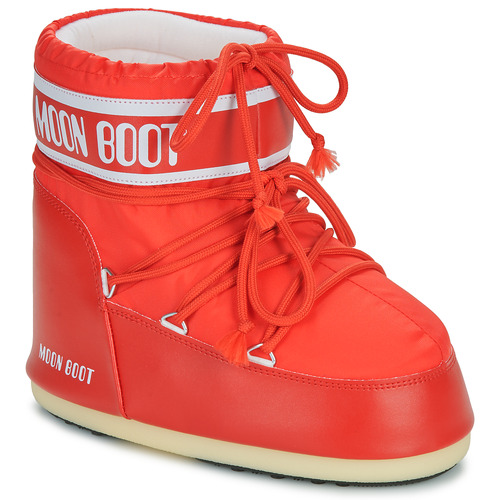 Chaussures Femme Bottes de neige Moon Boot amp MB ICON LOW NYLON Rouge