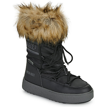 Chaussures Femme Bottes de neige Moon Boot MOON BOOT LTRACK MONACO LOW WP Noir
