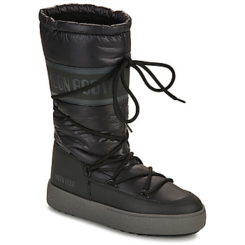 Chaussures Femme Bottes de neige Moon MAX Boot MB LTRACK HIGH NYLON WP Noir