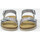 Chaussures Baskets mode Plakton PLAKTON SANDALE KIDS LISA GLITTER FINO Multicolore