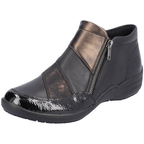 Chaussures Femme Low boots Remonte R7678-01 SCHWARZ