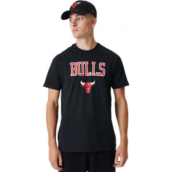 Vêtiquette Homme Débardeurs / T-shirts sans manche New-Era Tee shirt Homme Chicago Bulls 60357049 - XXS Noir