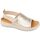 Chaussures Femme Escarpins Valleverde 16071 sandali donna pelle memory Doré