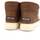 Chaussures Femme Bottes Mou Eskimo Sneaker patch Bold Stivaletto Donna Nucog MU.FW411000B Marron