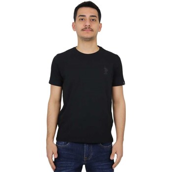 Vêtements Homme T-shirts manches courtes U.S Polo Assn. MICK 52026 Noir